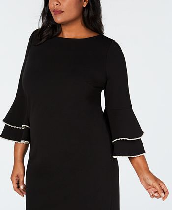 Calvin klein pearl top sleeve dress