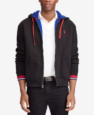 polo ralph lauren sherpa hoodie