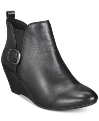 Anne Klein Abilene iflex Wedge Booties Created for Macy s Macy s