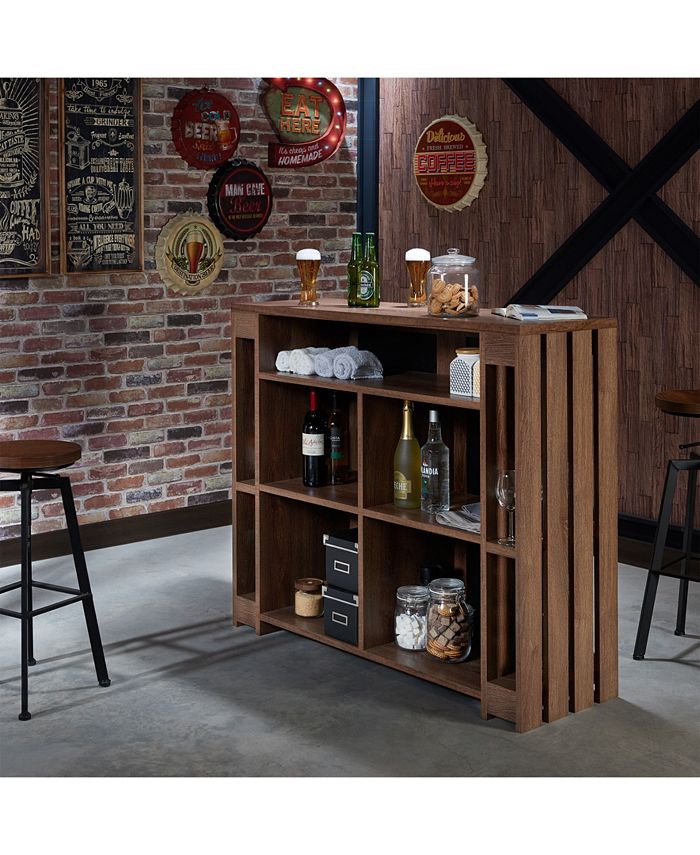 Furniture of America Edina Contemporary Bar Table Macy's
