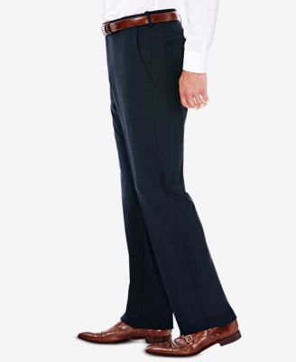 JMH Men Premium Stretch Classic Fit Flat Front Suit Pant