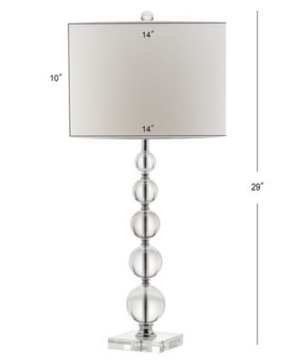 Set of 2 Liam Crystal Ball Table Lamps