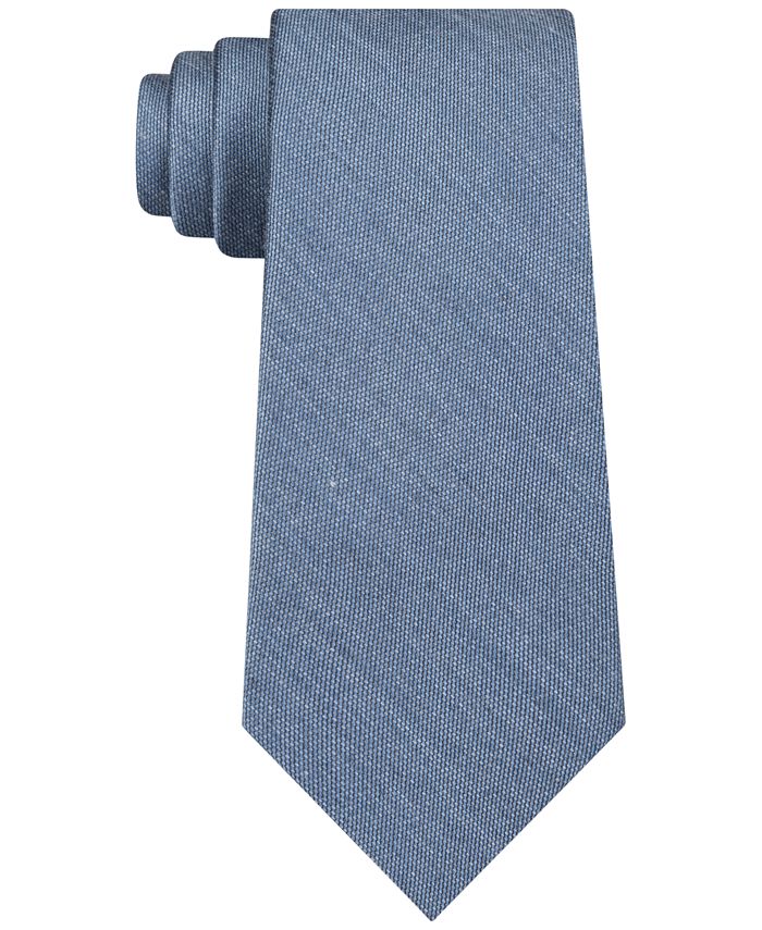 DKNY Men's Solid Slim Tie - Macy's