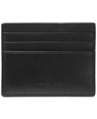 Michael Kors Men's Leather Money-Clip Card Case - Macy's