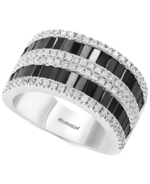 image of Effy Diamond Baguette Ring (2-1/2 ct. t.w.) in 14k White Gold
