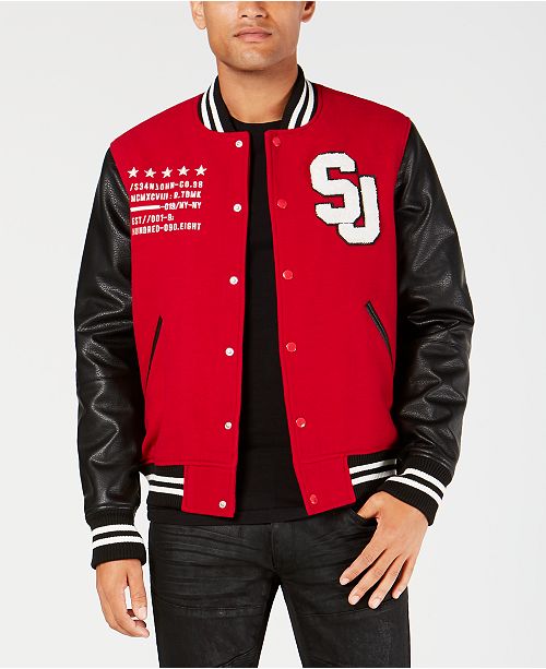 Sean John Men's Varsity Jacket & Reviews Coats & Jackets Men Macy's