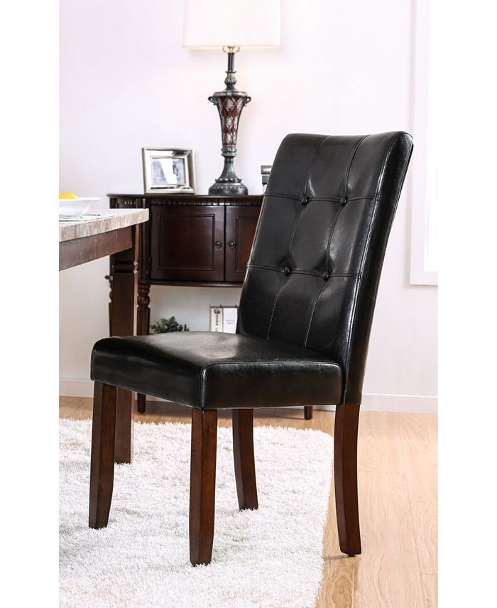 Furniture of America Tyrell Upholstered Side Chair (Set of 2) Macy's