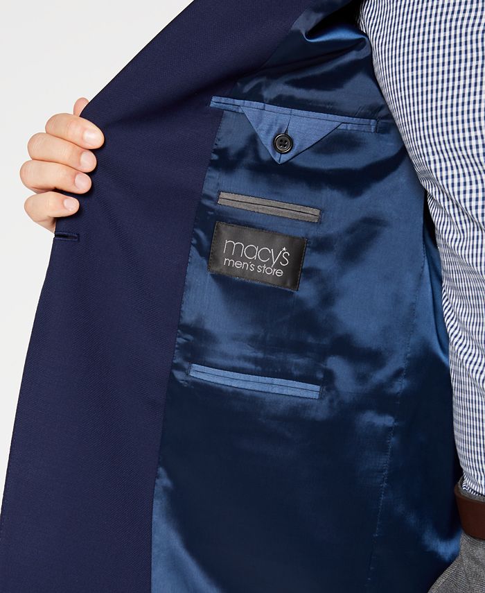 Macy's men's navy blazers top