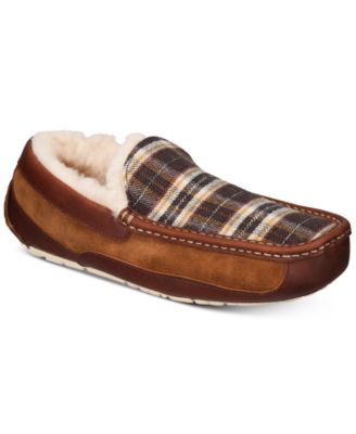 ascot pendleton plaid slipper