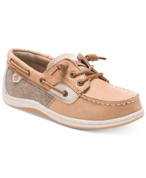 SPERRY LITTLE & BIG GIRLS SONGFISH BOAT SHOES
