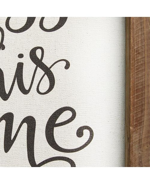 Stratton Home Decor Stratton Home Decor Bless This Home Wall Art