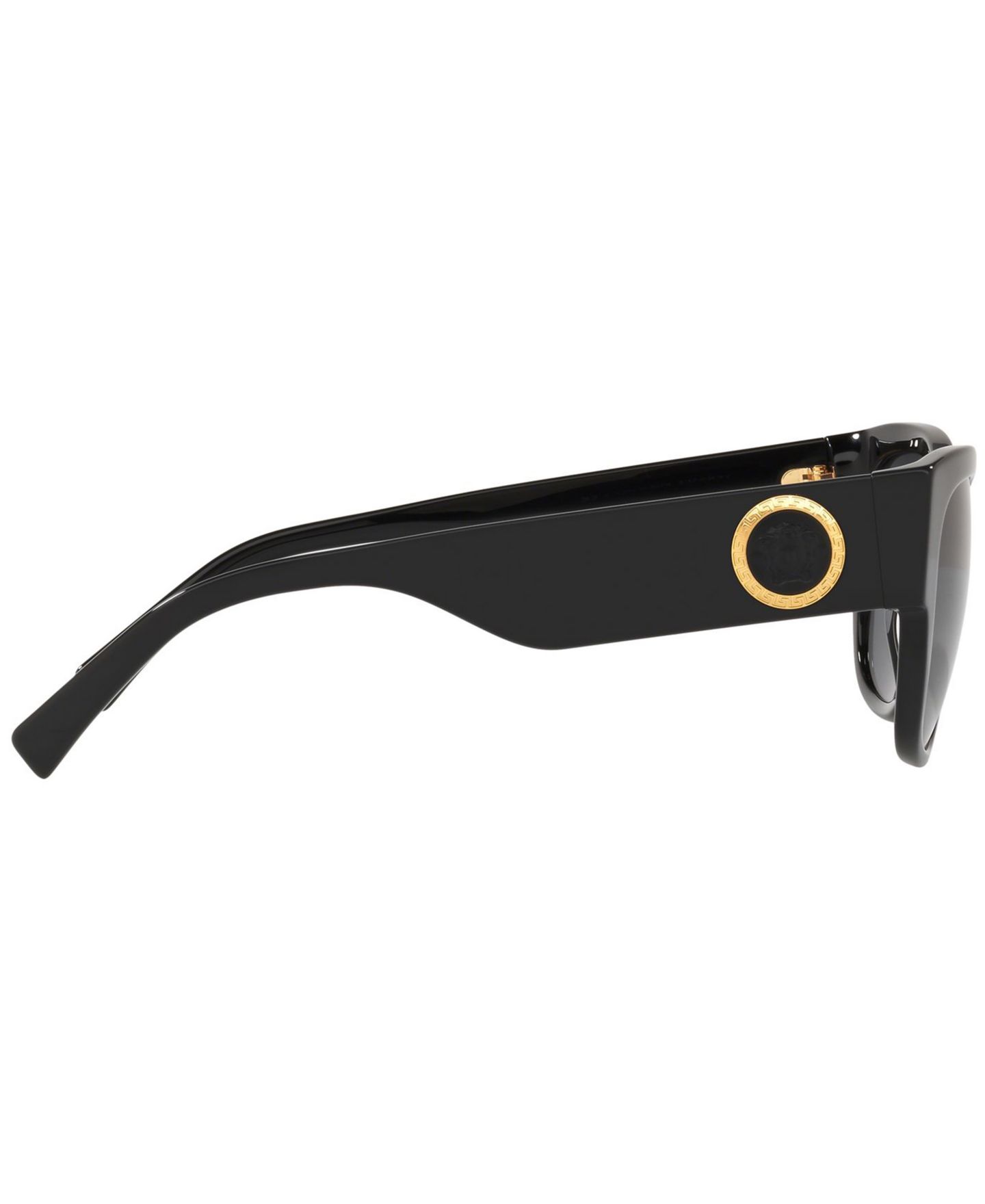 Женские солнцезащитные очки Versace Sunglasses, VE4359 55, цвет: Чёрный / Серый — фото 4