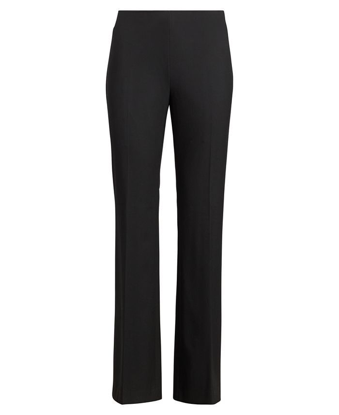 Lauren Ralph Lauren Straight Stretch Pants - Macy's