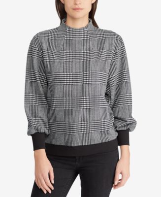 Lauren Ralph Lauren Glen Plaid Top & Reviews - Tops - Women - Macy's