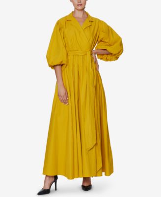 INSPR - Poplin Wrap Maxi Dres