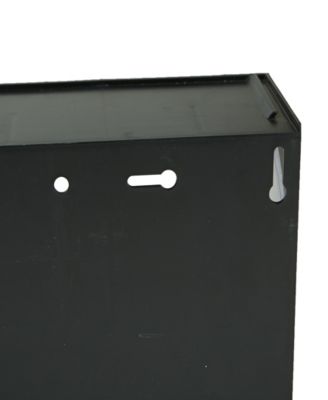 Mind Reader Multi Purpose Storage Tilt Drawer, Black