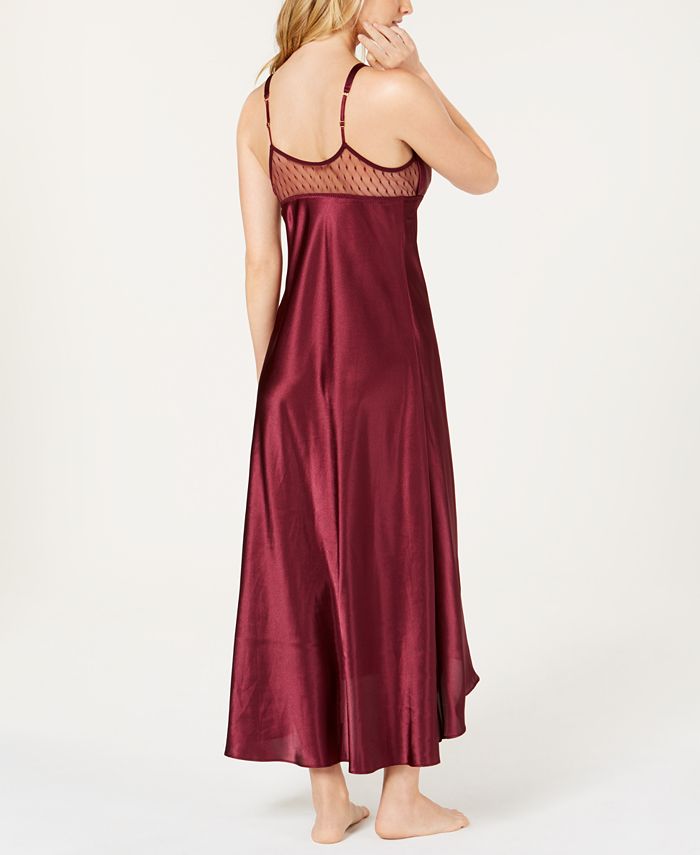 flora by flora nikrooz stella satin venise trim robe