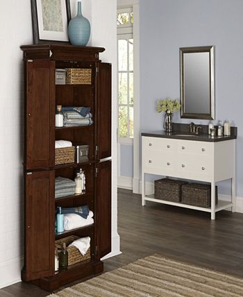 Home styles americana cheap cherry kitchen pantry