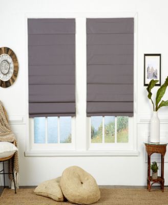 Insulating Cordless Roman Shade, 26x72