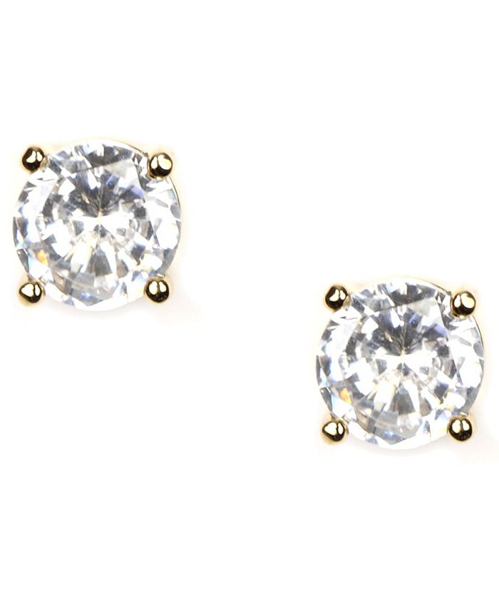 Givenchy - Earrings, Gold-Tone Crystal Stud Earrings