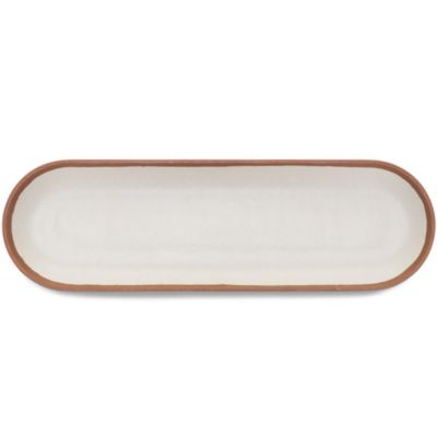 Potter Terracotta Melaboo Long Oval Platter