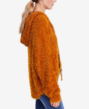 Free People Light As A Feather Fuzzy Hoodie & Reviews - Sweaters