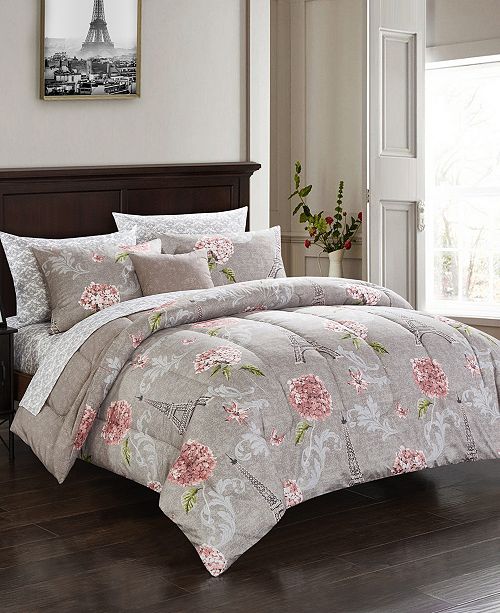 Idea Nuova Urban Living Eiffel Tower Bedding Set Twin Reviews