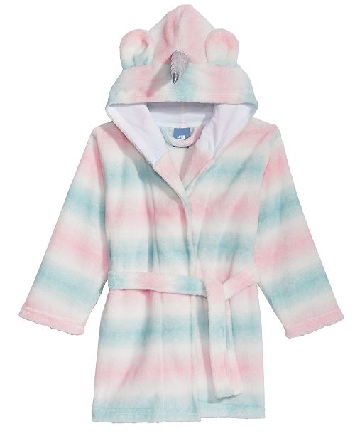 Max Olivia Big Girls Ombre Unicorn Robe Created For Macy S