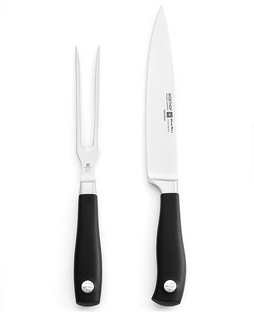 Wüsthof Wusthof Grand Prix II Carving Set, 2 Piece Cutlery & Knives