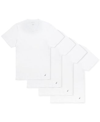 Nautica Men's 4-Pk. Cotton Undershirts - Macy's