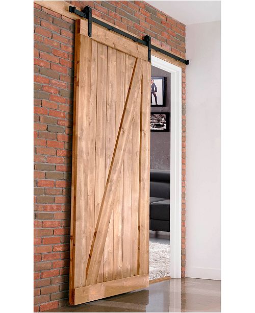 Northbeam Farm Style Sliding Door Unfinished Reviews Home