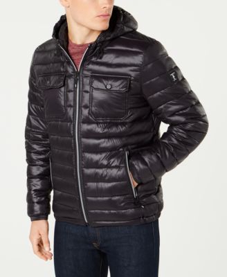 kenneth cole puffer jacket mens