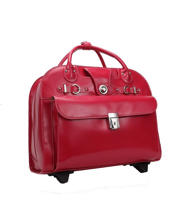 McKlein Edgebrook 15" Wheeled Ladies Laptop Briefcase Macy's