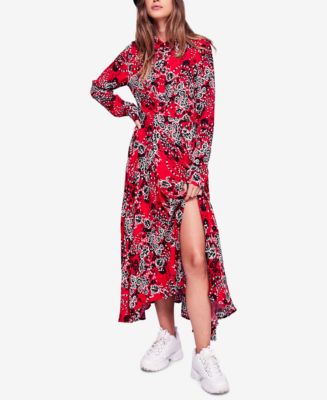 Free people tough love shirtdress on sale