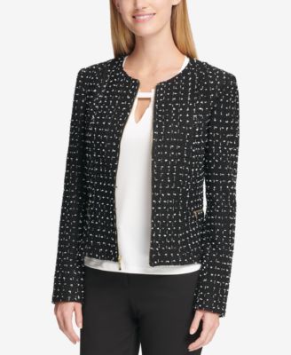 tommy hilfiger tweed blazer