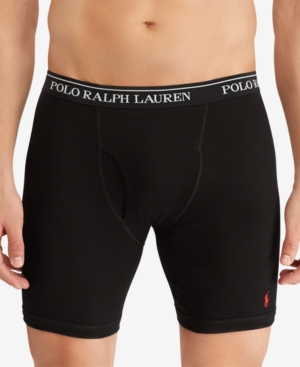 Polo Ralph Lauren Men's 3-Pk Long Classic Boxer Briefs