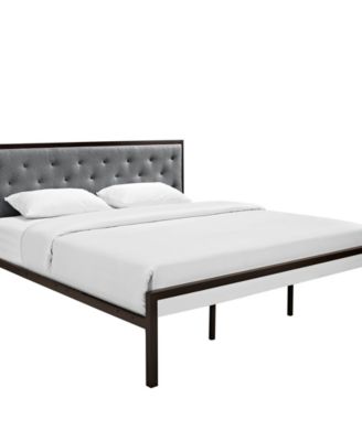 Mia Fabric King Bed