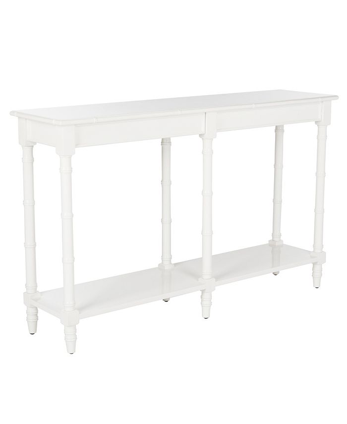 Safavieh - Noam Bamboo Console Table, Quick Ship