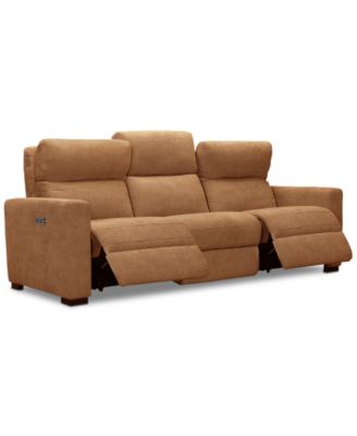 Furniture - Clynton 88" Dual Power Fabric Sofa