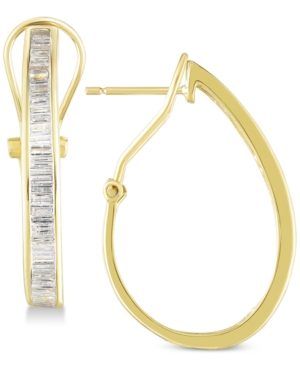 image of Diamond Baguette Earrings (1 ct. t.w.)