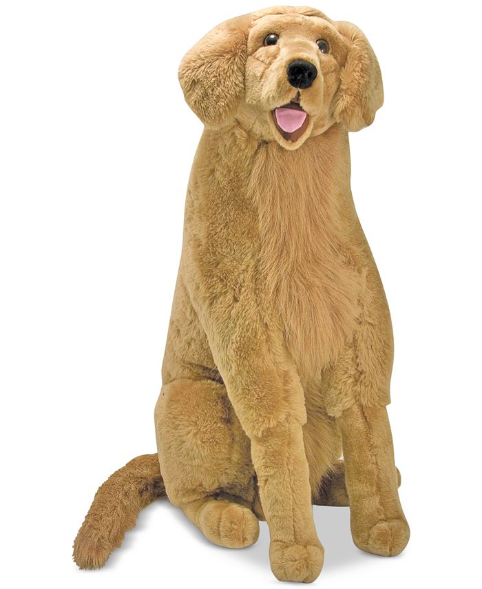 Melissa and Doug Melissa & Doug Plush Lifelike Giant Golden Retriever