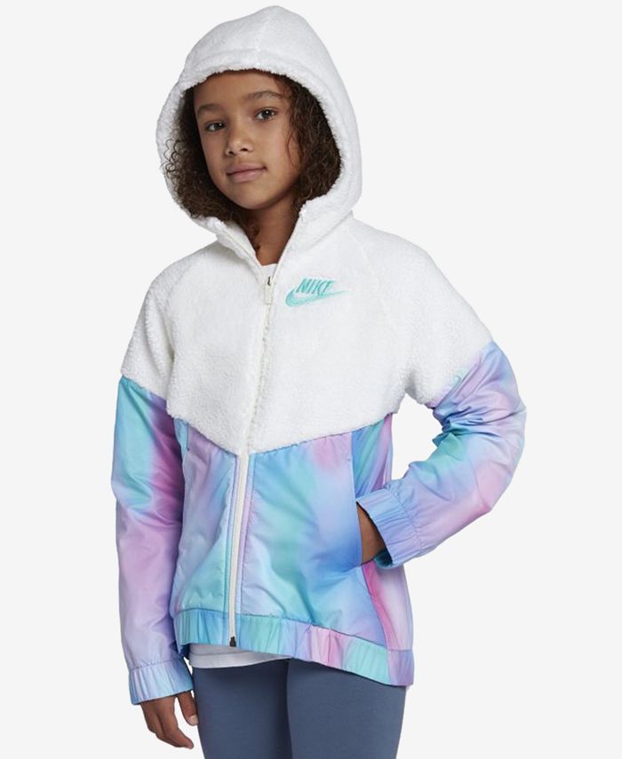 Nike Big Girls Sportswear Windrunner Hooded Jacket - Macy's