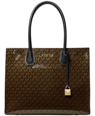 michael kors glossy tote