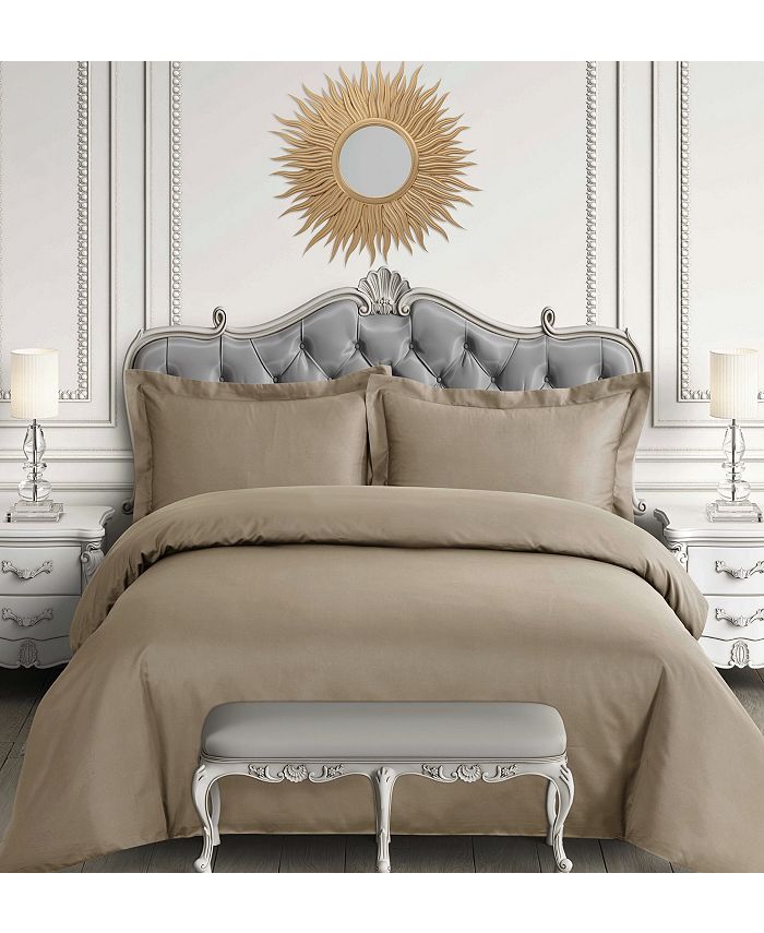 Tribeca Living Egyptian Cotton 600 Thread Count Oversized King Duvet