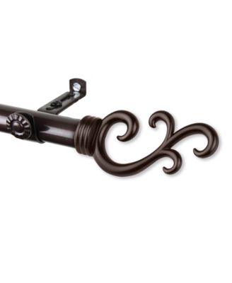 Rod Desyne - Swan Curtain Rod 0.8125" Diameter 28" - 48"