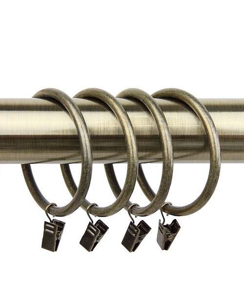 Rod Desyne 2 1 2 Inch Curtain Rings W Clip Set Of 10 Reviews