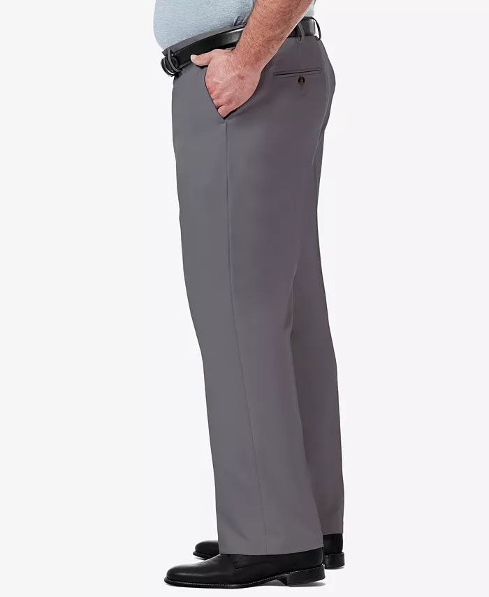 Men's Big & Tall Premium Comfort Stretch Classic-Fit Solid Flat Front Dress Pants - thumbnail 9