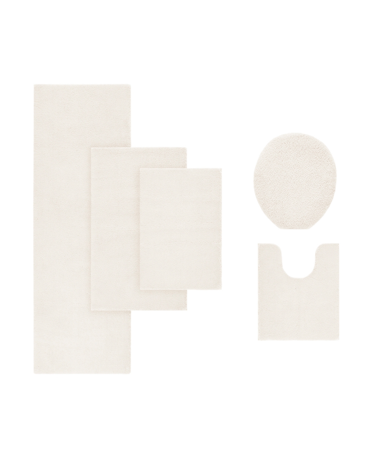 Madison Park Signature Marshmallow Bath Rug