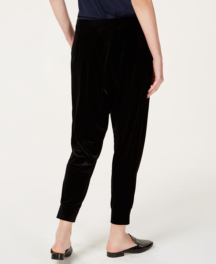 eileen fisher slouchy ankle joggers