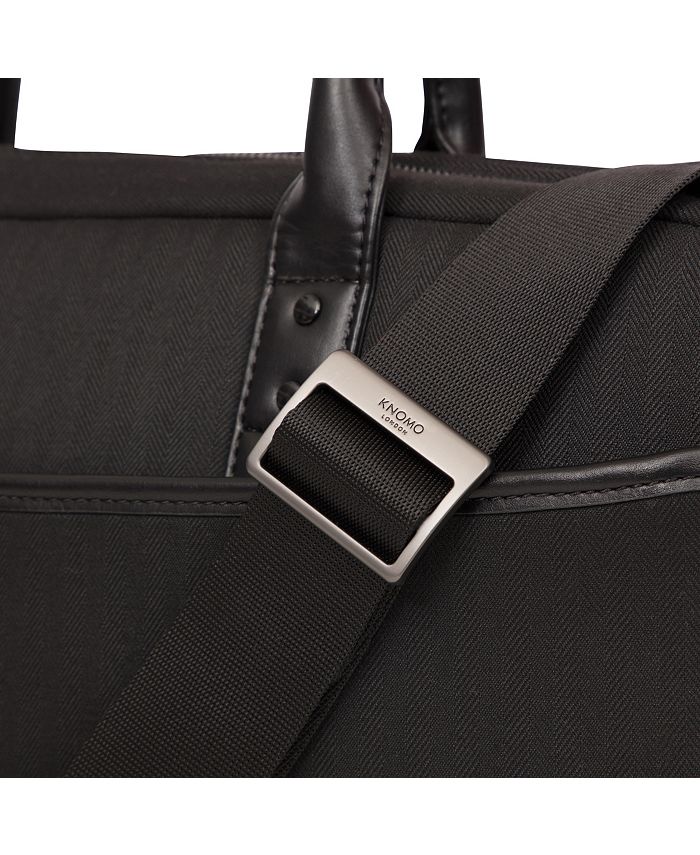 Knomo London Herringbone Laptop Briefcase Macy's